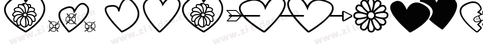 LM Valentines  1字体转换